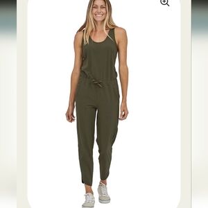 Patagonia Fleetwith Romper Olive Green Size XS